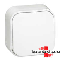 Legrand Legrand Forix IP20 falon kívüli egypólusú kapcsoló, 10 AX - 250 V~ fehér, Legrand 782400