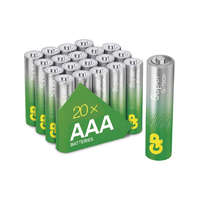 EMOS brand of Legrand EMOS B0110L, GP alkáli elem Super LR03 (AAA) 20db/fólia