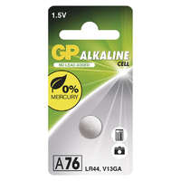EMOS brand of Legrand EMOS B13762, GP Alkáli gombelem LR44 (a76) 1db/bliszter