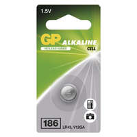 EMOS brand of Legrand EMOS B13861, GP Alkáli gombelem LR43 (186) 1db/bliszter