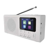 EMOS brand of Legrand EMOS E0091, Hordozható rádió Bluetooth, MP3, DAB / DAB+ / FM, fehér színben