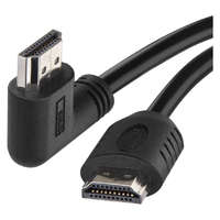 EMOS brand of Legrand EMOS S10110, HDMI kábel 2.0 A-A dugó 90°, 1.5m