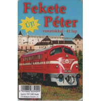 Top Card Kiadó Fekete Péter vonatokkal - 41 lap (kártya)