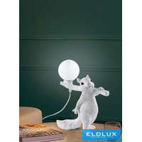 UNIVERSO UNIVERSO Mókus asztali lámpa 1xG9 Max.60W IP20 fehér 260x240mm