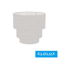 ELDLUX ELDLUX Függeszték 3 rétegű körös v-szürke len ernyővel