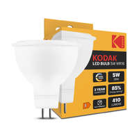 Kodak KODAK Max LED Izzó Spot Alu-Plastic 5W MR16 100° 4000K (410 lumen)