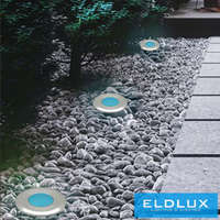 UNIVERSO UNIVERSO Vízalatti lámpa LED AC/DC-12/24v 1w 90lm kék 30° IP68 acél Ø42-Ø38x90mm