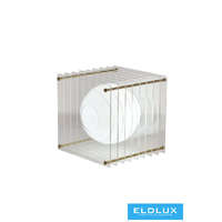 UNIVERSO UNIVERSO Fali lámpa 1xG9 Max.10w IP20 Arany/Fehér 200x200x200mm