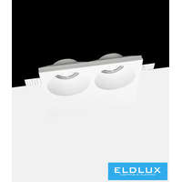 UNIVERSO UNIVERSO Gipsz süllyesztett spot lámpatest 2xGU10 215x120x45mm IP20 fehér