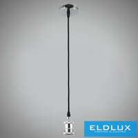 UNIVERSO UNIVERSO Függeszték fém foglalattal 1xE27 max. 240V 60w 2 méter króm
