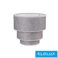 ELDLUX ELDLUX Függeszték 3 rétegű körös s-szürke len ernyővel