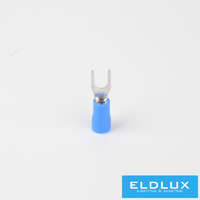 ELDLUX ELDLUX Szigetelt villás saru, kék, 1.5-2.5mm², 30db/csomag