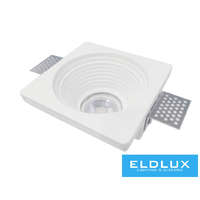 UNIVERSO UNIVERSO Gipsz süllyesztett spot lámpatest 1xGU10 120x120x60mm IP20 fehér