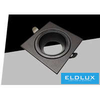 UNIVERSO UNIVERSO süllyesztett spot lámpa 1xGU10 IP20 88x88x31mm kivágás:75X75mm fekete 5év