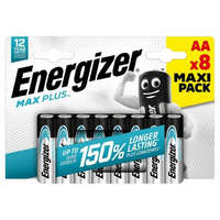 Energizer Max Plus Alkáli Ceruza Elem AA B8