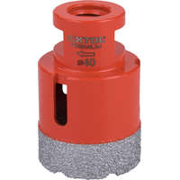 Körkivágó csempére, gyémánt vágóél; 40mm × M14, sarokcsiszolóba fogható