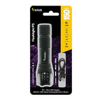 Technik Technik Elemlámpa P5 (akkumulátoros) XPE LED + micro USB (150 lumen)