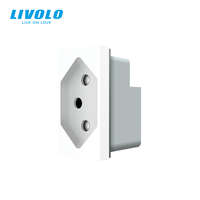 LIVOLO C720W LIVOLO dugalj kettős szigetelésű készülékekhez 2P 10A 250V fehér konnektor