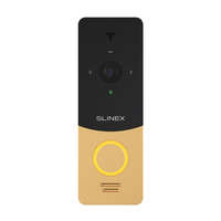 SLINEX SLINEX ML-20HD videó kaputelefon kültéri egység, 2MP kamera, arany/fekete