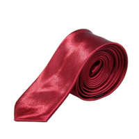 MariaKing Bordó vékony selyemhatású nyakkendő