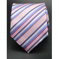MariaKing Rózsaszín, csíkos nyakkendő