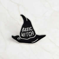 MariaKing Basic Witch boszi kalap kitűző
