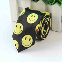 MariaKing Smiley mintás nyakkendő