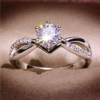 MariaKing Romantikus kövekkel kirakott gyűrű 7