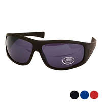 MariaKing Sportos retro fazonú uniszex napszemüveg (fekete), UV 400
