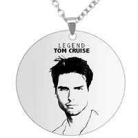 MariaKing Tom Cruise medál lánccal, választható több formában és színben