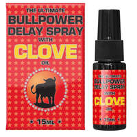 Cobeco Bull Power Clove Delay Spray (15ml) (en/nl/fr/es/de/it/pl) segít késleltetni az orgazmust és javítani a szexuális teljesítményt.