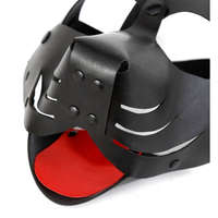 kinky puppy Dog Pup Mask Black- kutya farkas arc maszk