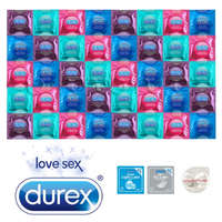 durex Durex Exclusive Mix Csomag - 40 óvszer Durex + 2x síkosító Pasante + ultra vékony Sagami Original 0.02 mint ajándék