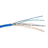 Legrand LEGRAND fali kábel, réz, Cat6, árnyékolt (F/UTP), 4 érpár (AWG23), LSZH (LSOH), kék, d:7.1mm, 305m, kartondoboz, LCS2 032856