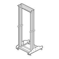 Legrand Leg. 046395 LinkeoRACK nyitott rack 19 42U MAG: 1956 SZÉL: 540 MÉLY: 640 szürke két tartóbordás MAX: 300 kg"