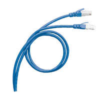 Legrand Leg. 051753 patch kábel RJ45-RJ45 Cat6 árnyékolt (S/FTP) PVC 2 méter kék d: 6,2mm AWG27 LCS3