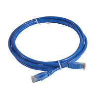 Legrand LCS3 patch kábel RJ45-RJ45 Cat6 árnyékolatlan (U/UTP) PVC 2 méter kék d: 6mm AWG24 051773 Legrand