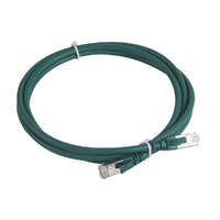 Legrand patch kábel, RJ45-RJ45, Cat6A, árnyékolt (S/FTP), AWG27, LSZH (LSOH), zöld, d: 6,2mm, 2 méter, LCS2 051867