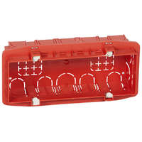 Legrand Leg. 089250 6/8 modul hármas doboz függőleges/vízszintes használatra, téglafalba