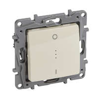 Legrand Legrand 664618 Niloé kétpólusú kapcsoló fényjelzős, körömmel, bézs