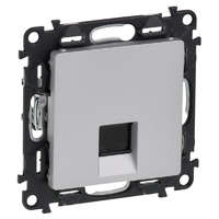 Legrand Legrand Valena 1xRJ45 UTP Cat6 aljzat, csavaros alumínium (770242)