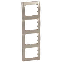 Legrand Legrand 771408 Galea Life 4-es keret függőleges, titánium