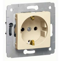 Legrand Legrand Cariva 773721 bézs 2P+F csatlakozóaljzat gyermekvédelemmel (keret nélkül)