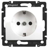 Legrand Legrand Valena 2P+F földelt csatlakozó aljzat 16V 250V (774420)