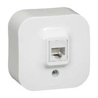 Legrand Legrand Forix 1xRJ45 UTP Cat5e informatikai csatlakozóaljzat IP20 falon kívüli fehér(782424)