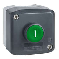 Schneider Electric Zrt. Schneider Electric Harmony XALD - XALD102 -tokozott nyomógomb, 1NO, 1 zöld nyomógomb, "I" felirat