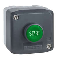 Schneider Electric Zrt. Schneider Electric Harmony XALD - XALD103 -tokozott nyomógomb, 1NO zöld nyomógomb, "Start" felirat
