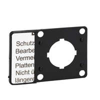 Schneider Electric Zrt. Schneider címketartó üres cimkével KZ13