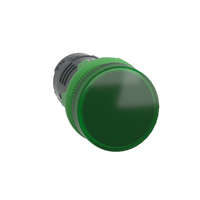 Schneider Electric Zrt. Schneider Electric Harmony XB5 - XB5EVG3 - zöld monolitikus jelzőlámpa Ø22 egyszerű búra LED - del 110...120V