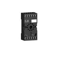 Schneider Electric Zrt. Schneider Electric Harmony Timer Relays - RUZC3M - foglalat, RUM/RE88 univerzális reléhez, hengeres 3CO relékhez, vegyes elrendezésű, csavaros